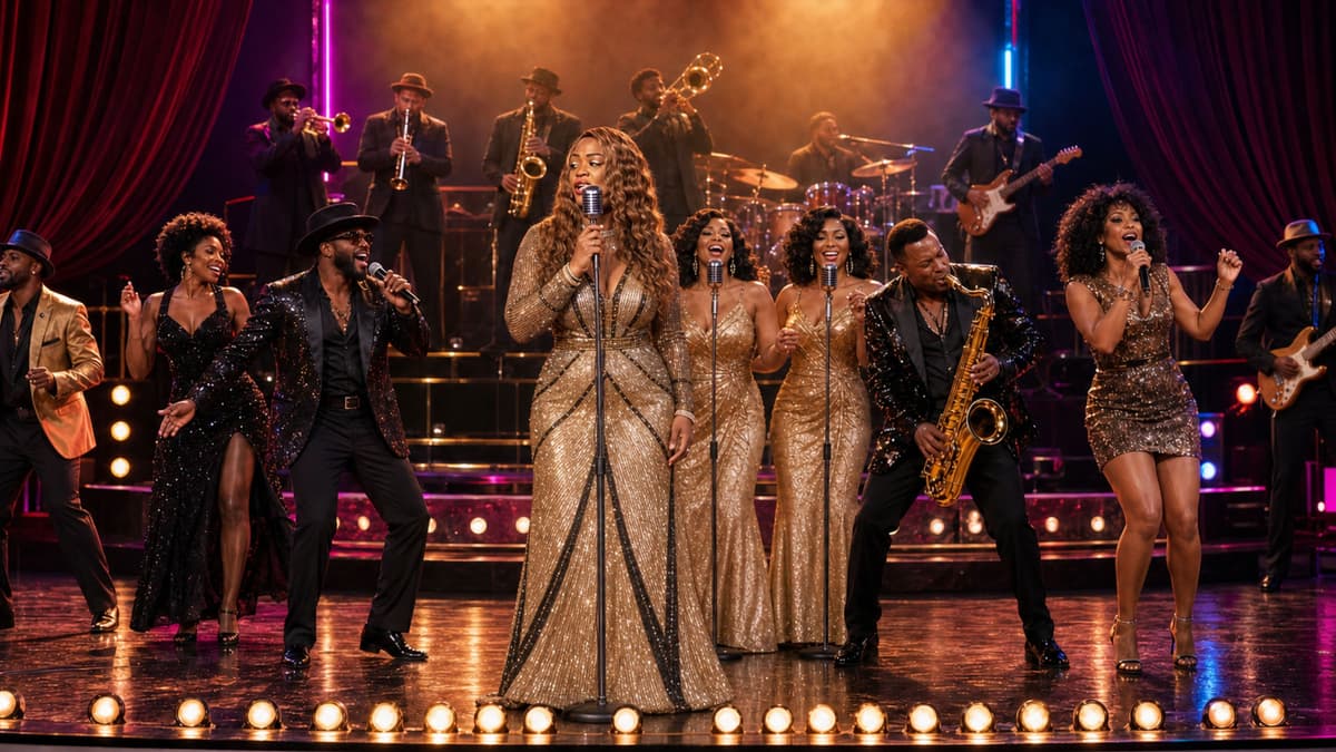 Motown, Chaka Khan, Luther Vandross, Jackson 5, James Brown