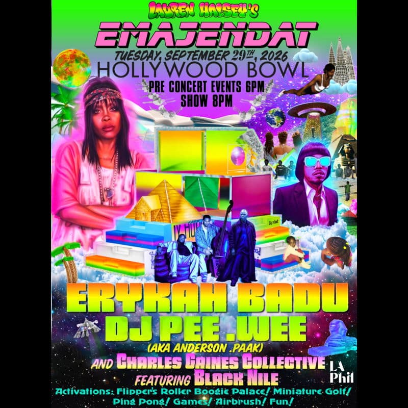 Lauren Halsey's emajendat with Erykah Badu