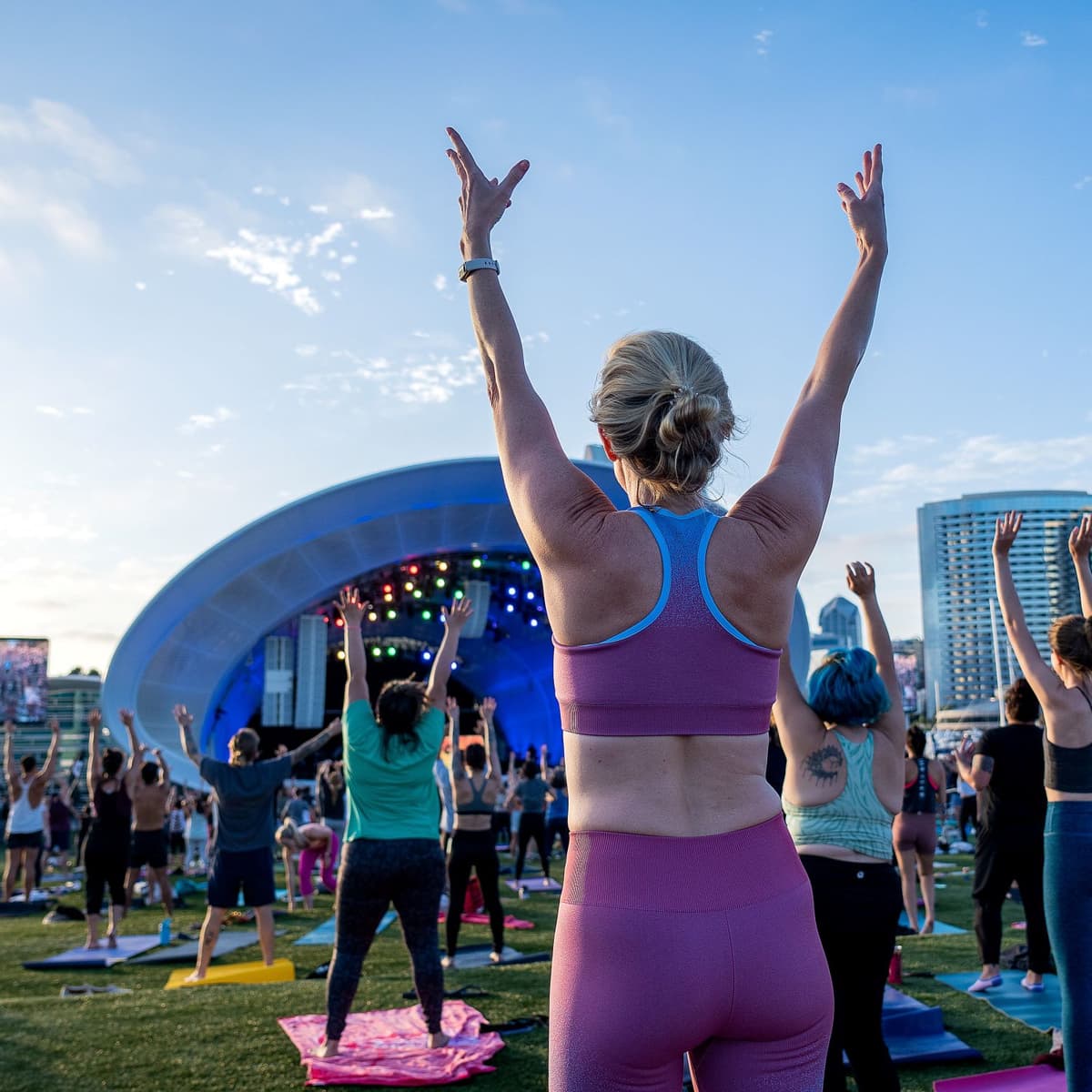 Fit Yoga at The Rady Shell